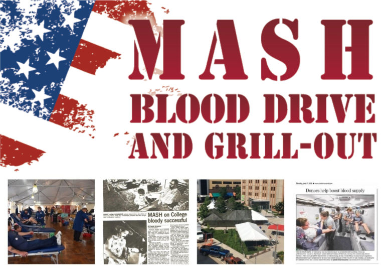 MASH Blood Drives The Community Blood Center